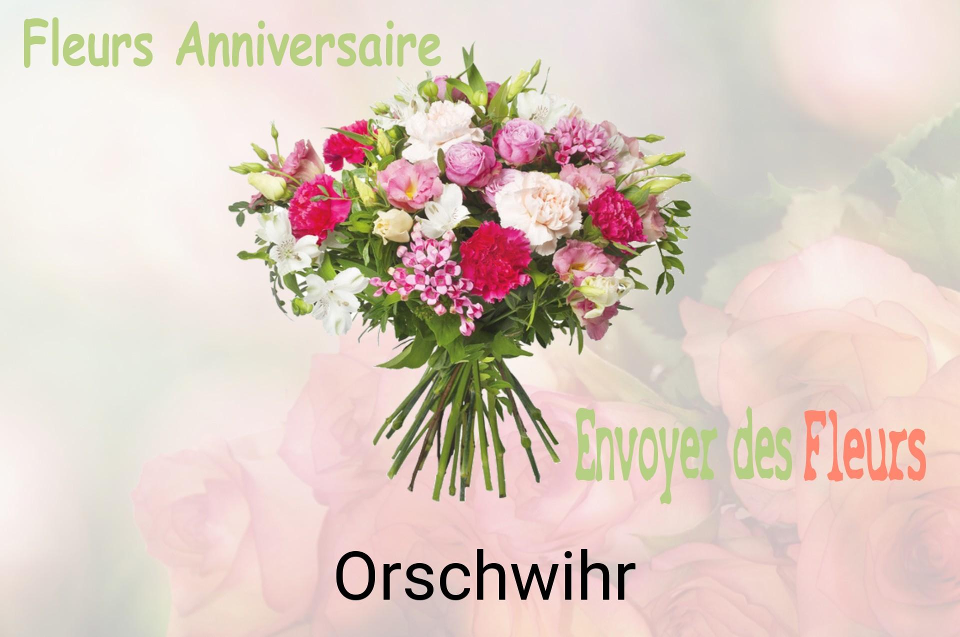 Bouquet de fleurs d’anniversaire livré à Orschwihr